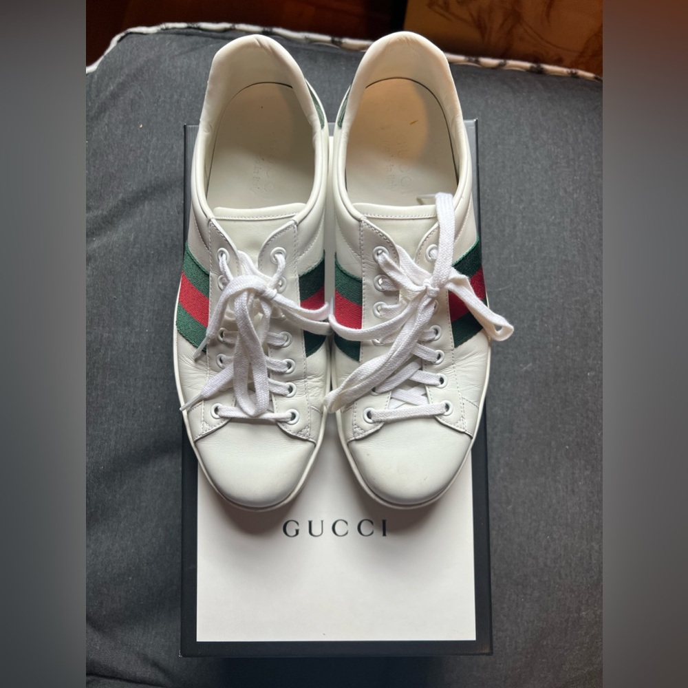 Gucci Men's Ace Sneaker with Web